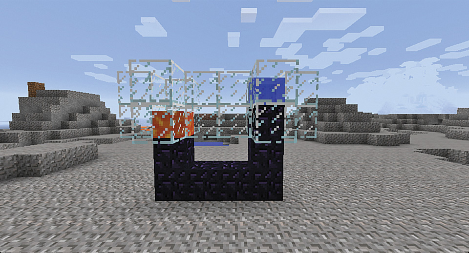 minecraft obsidian generator