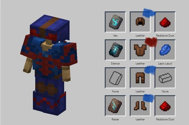 minecraft spiderman armor