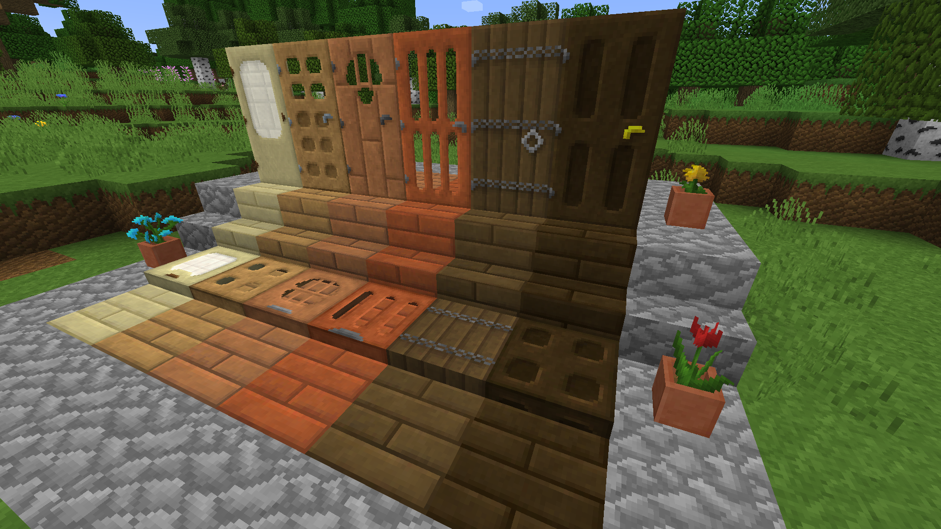 minecraft trapdoors