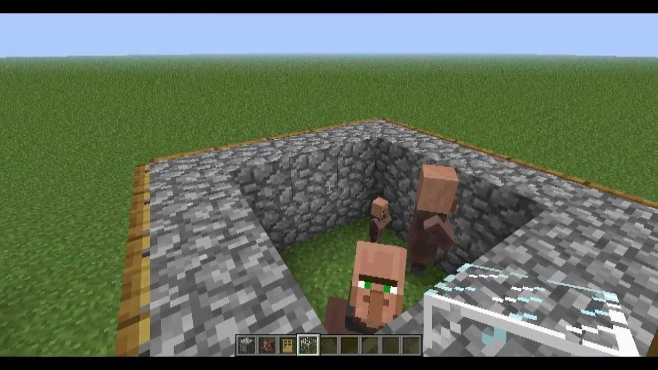 minecraftta nasil köylü çalıştırılır