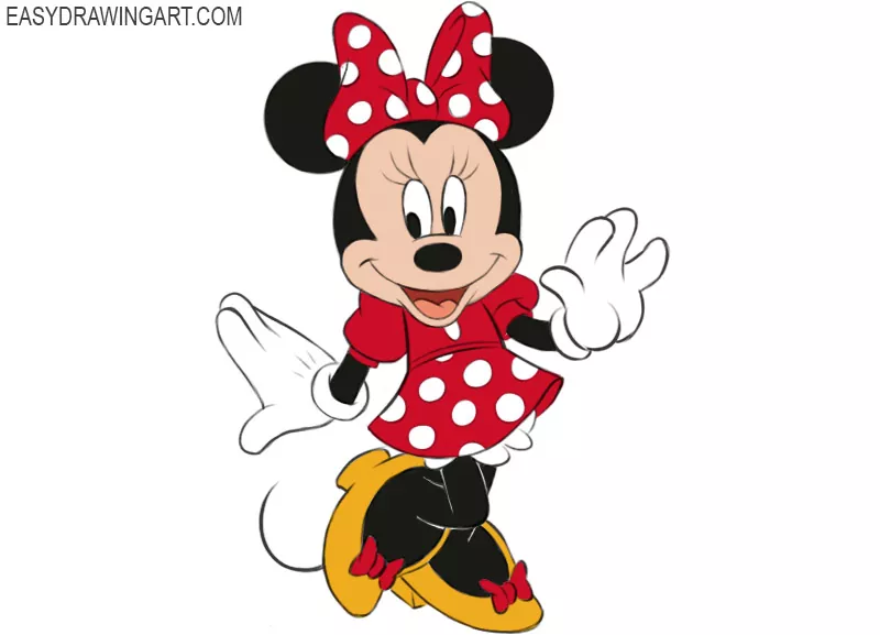 mini mouse drawing