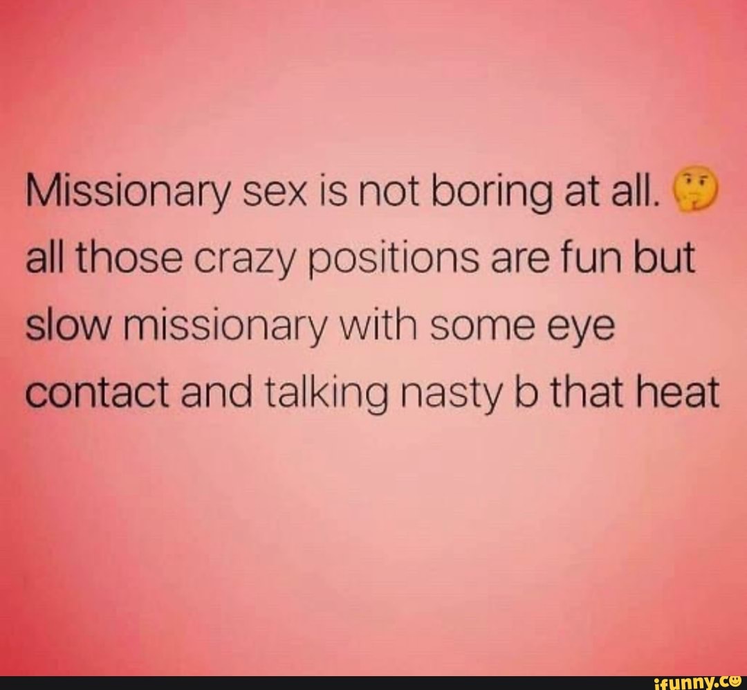 missionary eye contact