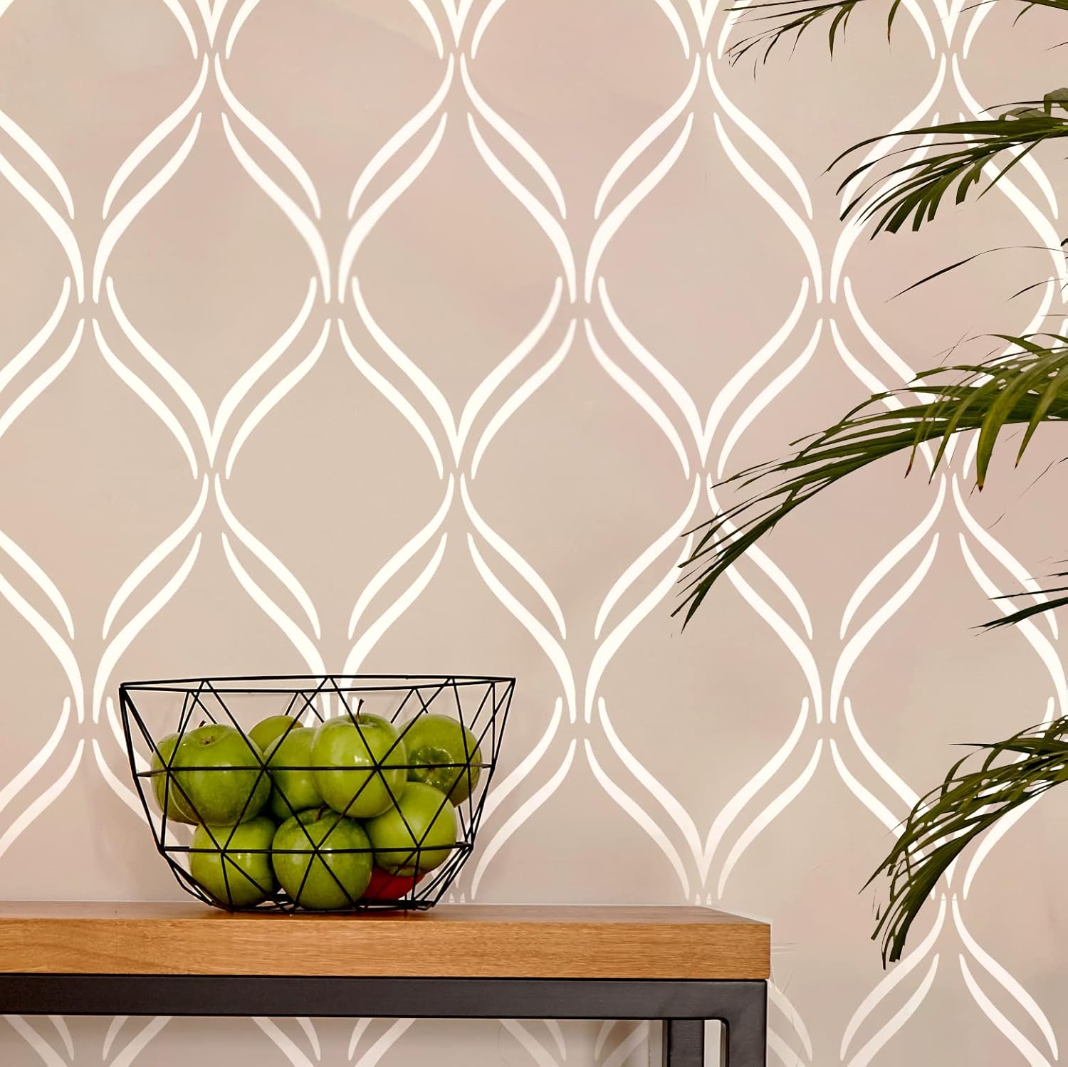 modern wall stencils india