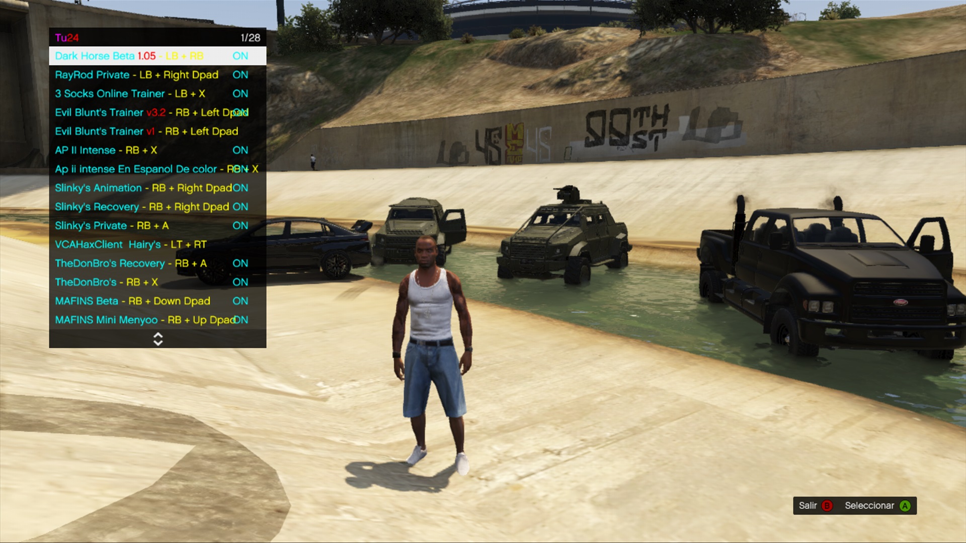 mods gta 5 para xbox 360