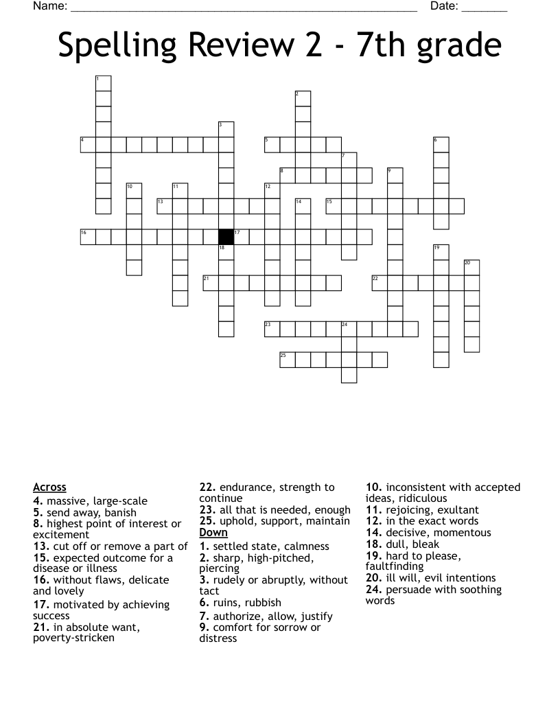 momentous crossword clue