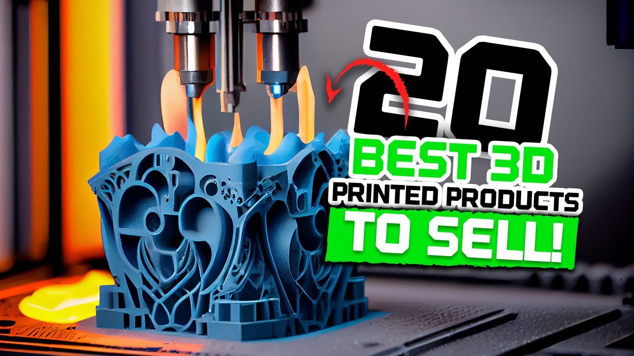 most sold 3d printed items