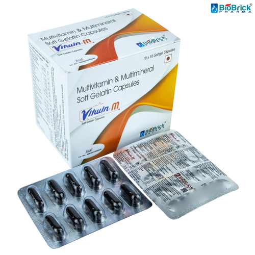 multivitamin and multimineral softgel capsules