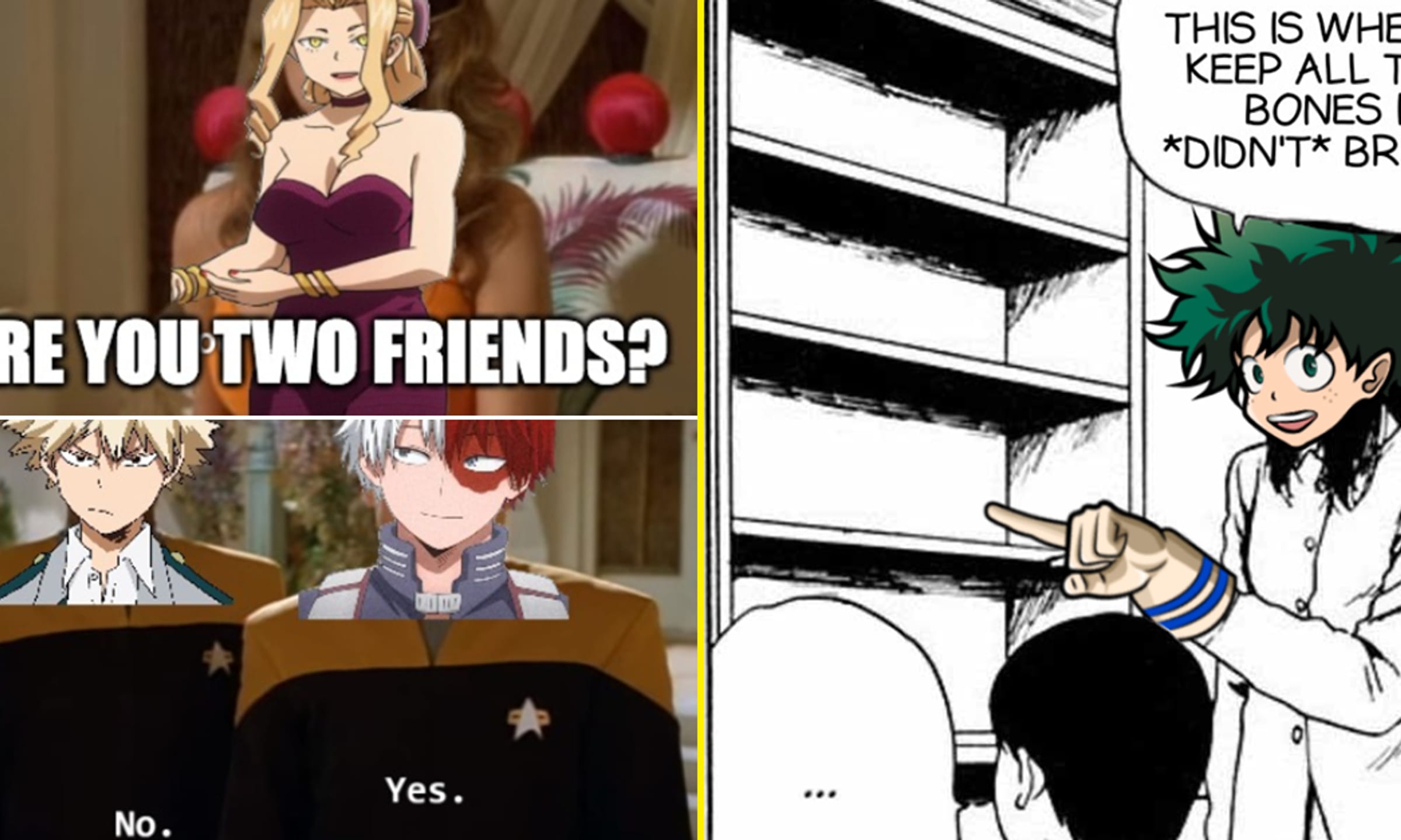 my hero academia memes