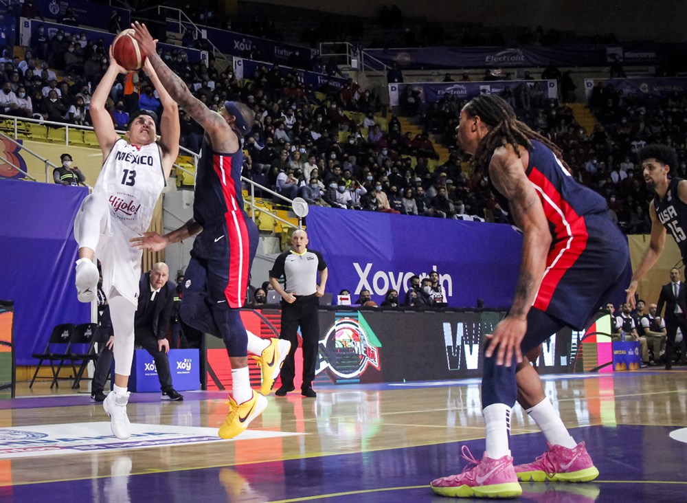 méxico vs usa basketball en vivo