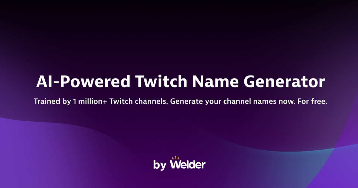 name generator twitch