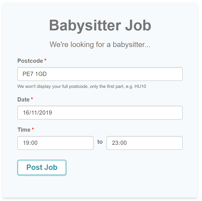 nanny babysitter jobs near me