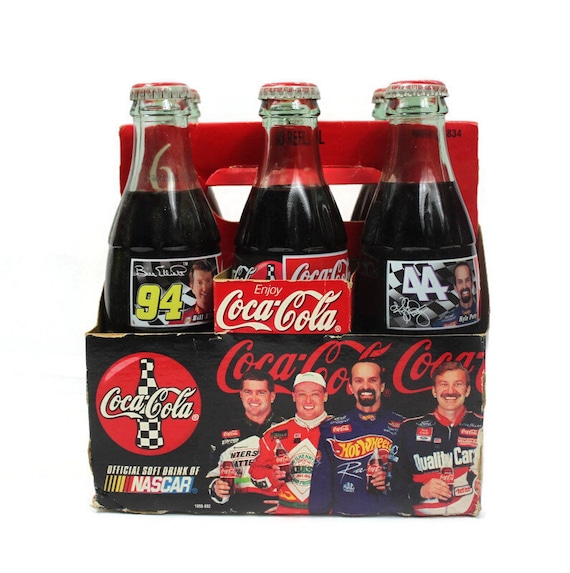 nascar coke bottles