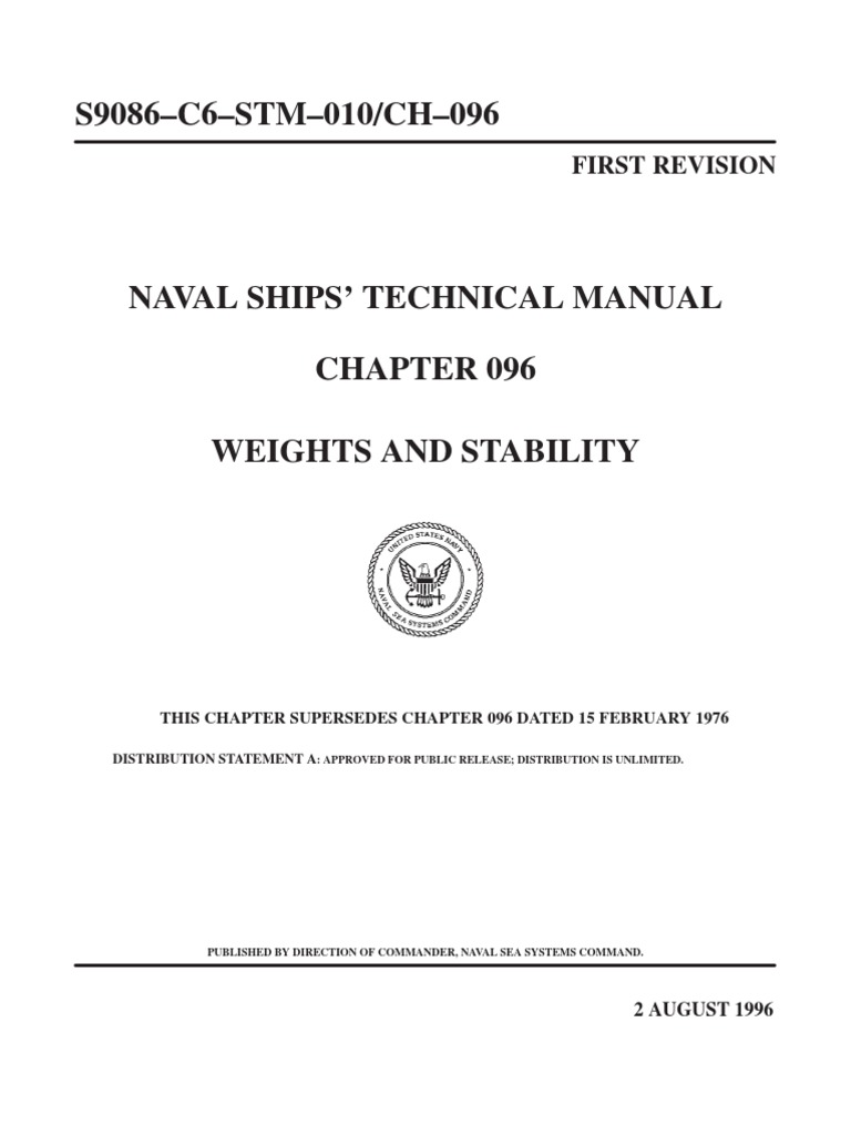 naval ships technical manual