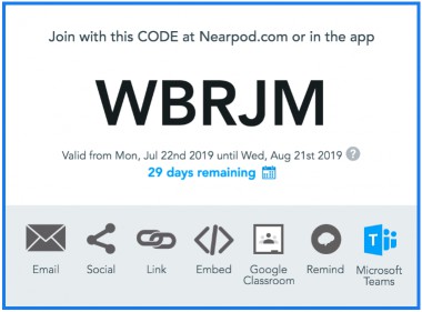 nearpod code enter