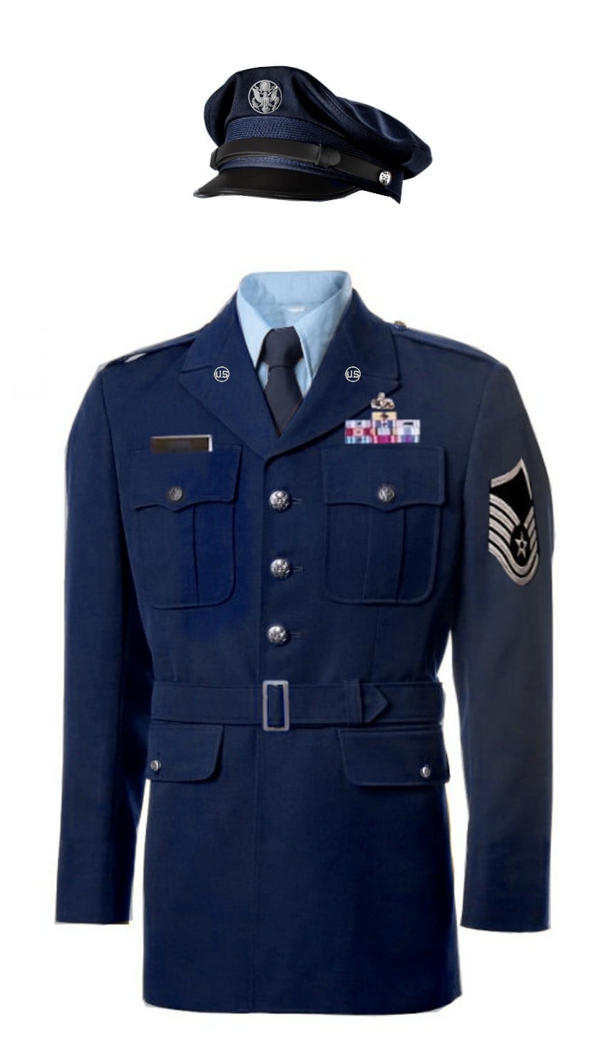 new air force uniform blues