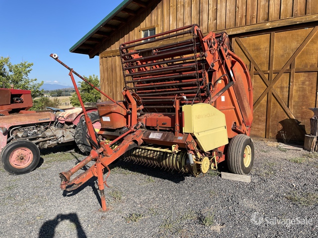 new holland 850 round baler