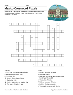 new mexico town crossword