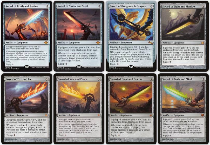 new swords mtg