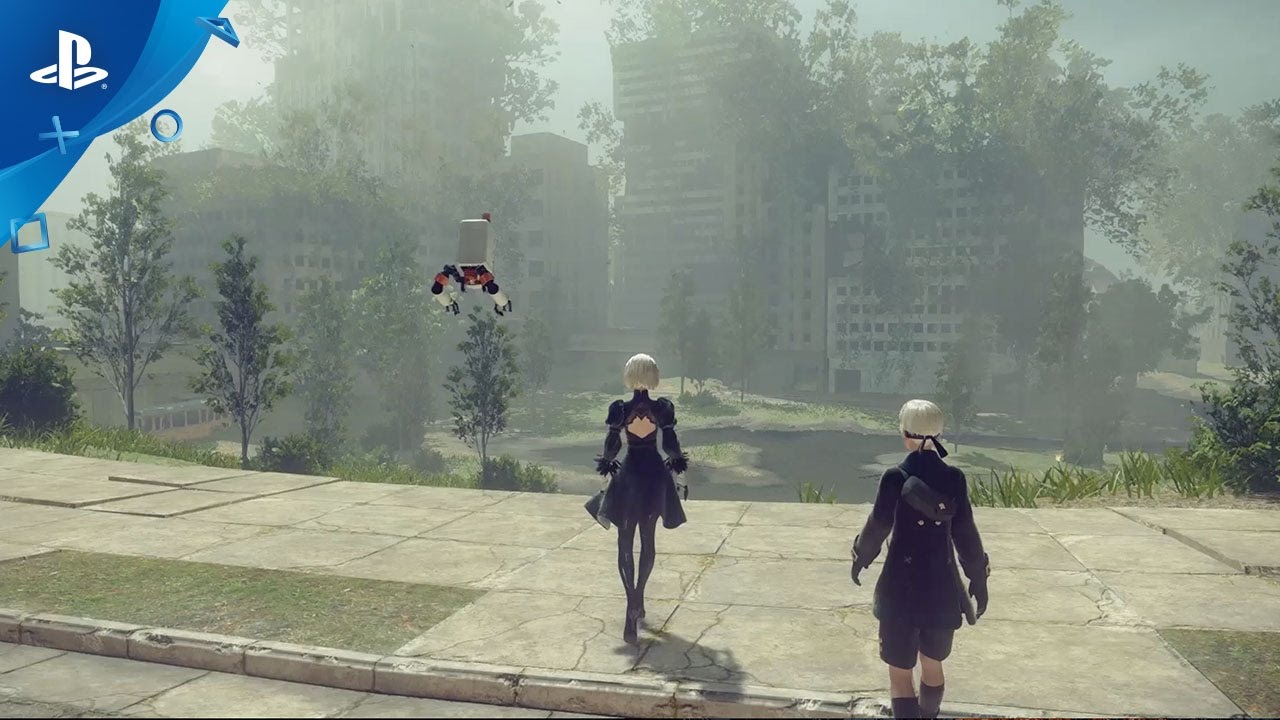 nier automata gameplay