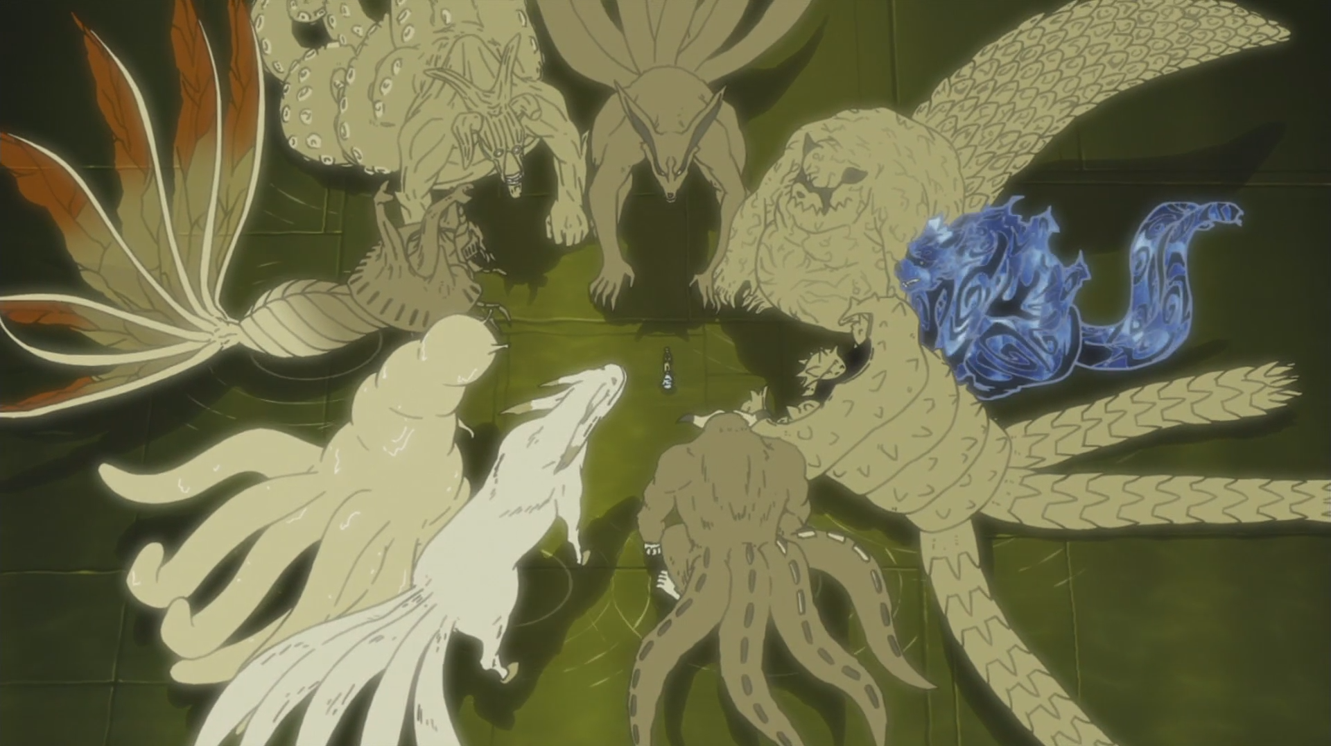 nine tailed beasts