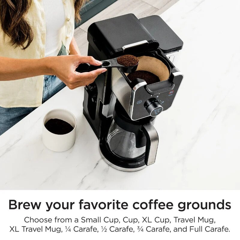 ninja single serve dual brew coffee maker