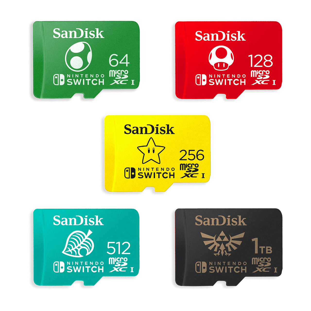 nintendo switch sd card size