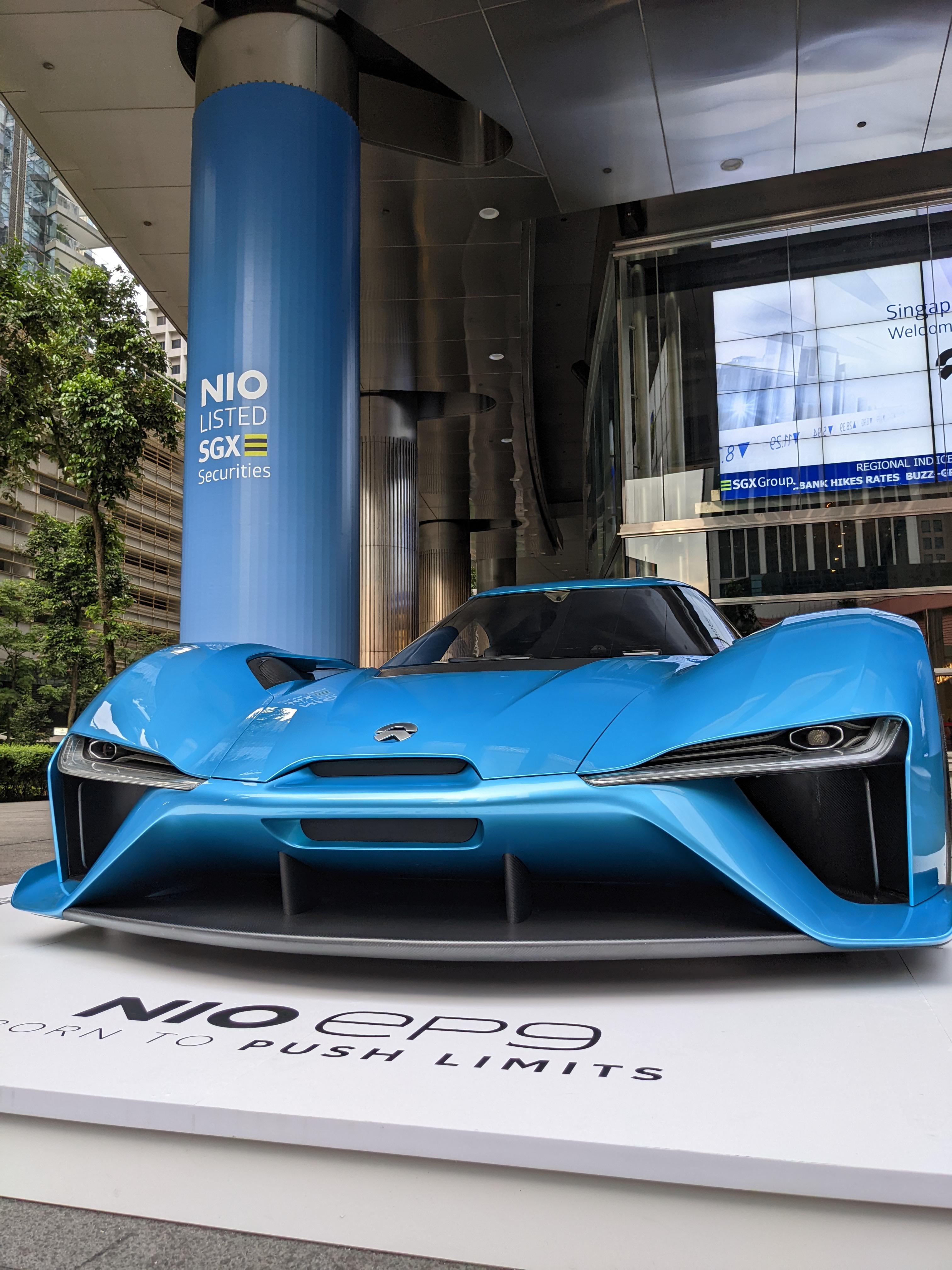 nio sgx stock price