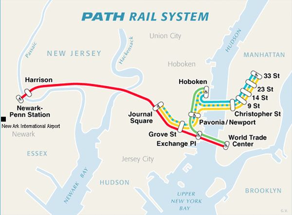 nj path station map