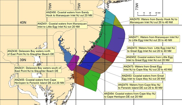 noaa marine forecast