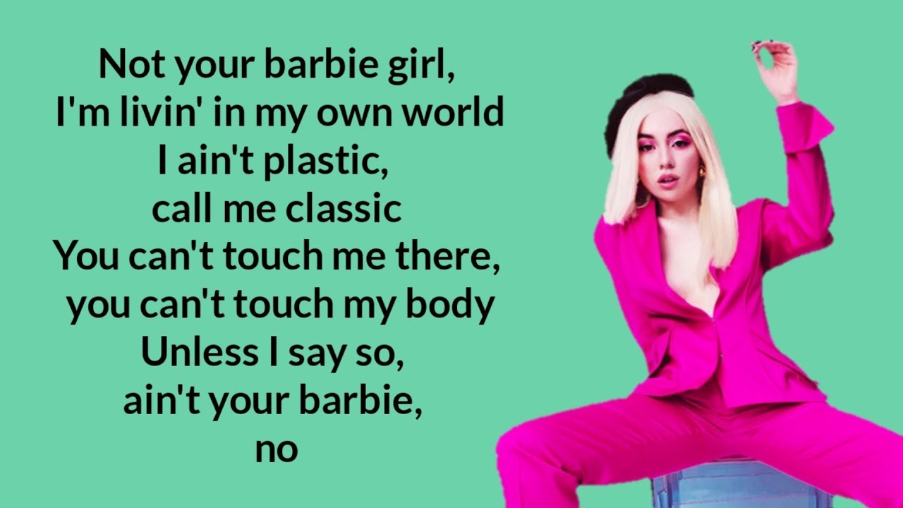 not your barbie girl letra español