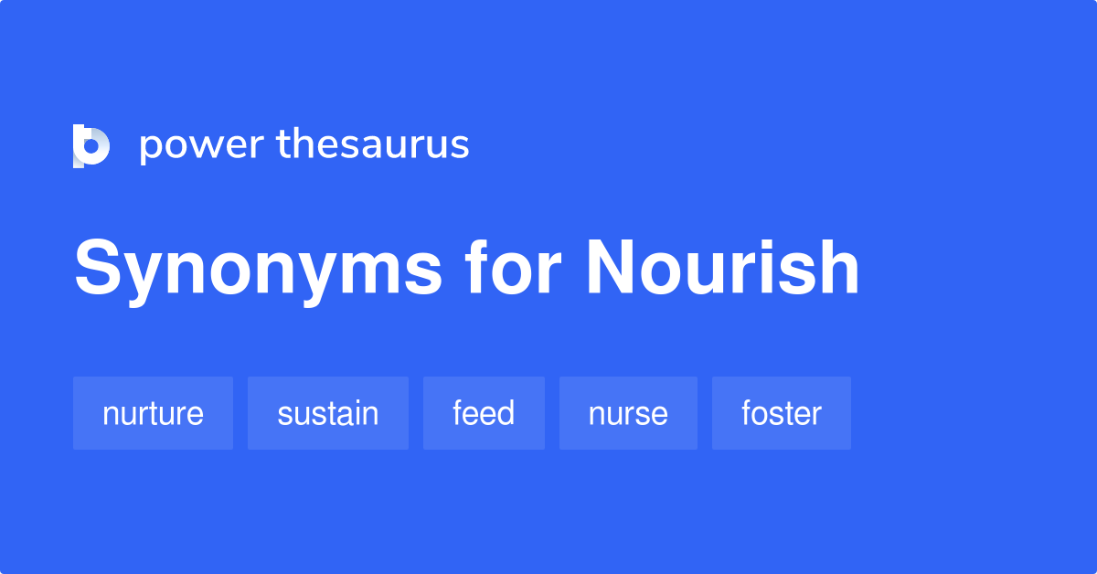 nourish synonym