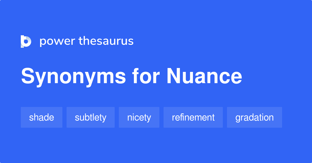 nuance synonym