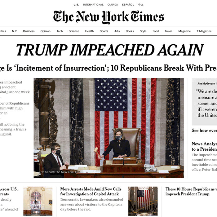 nyt headline