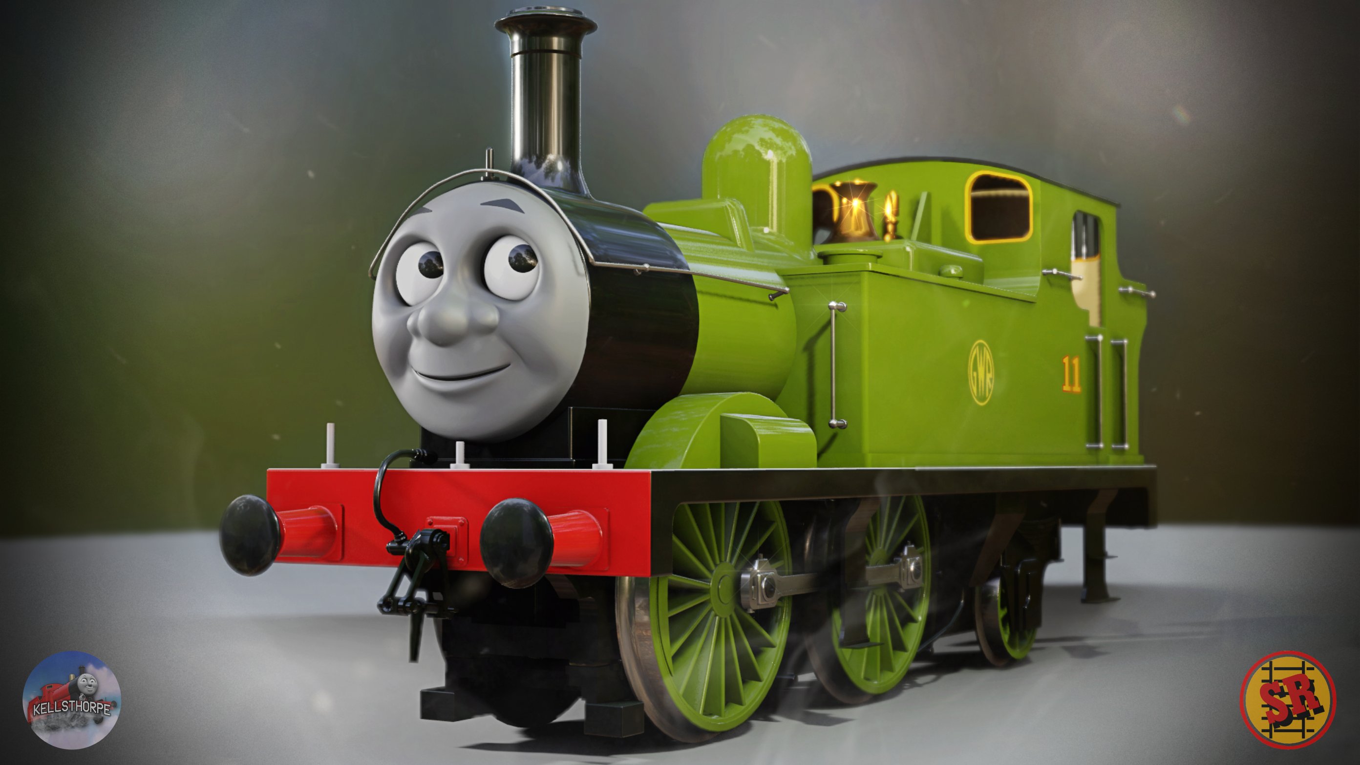 oliver the great western engine