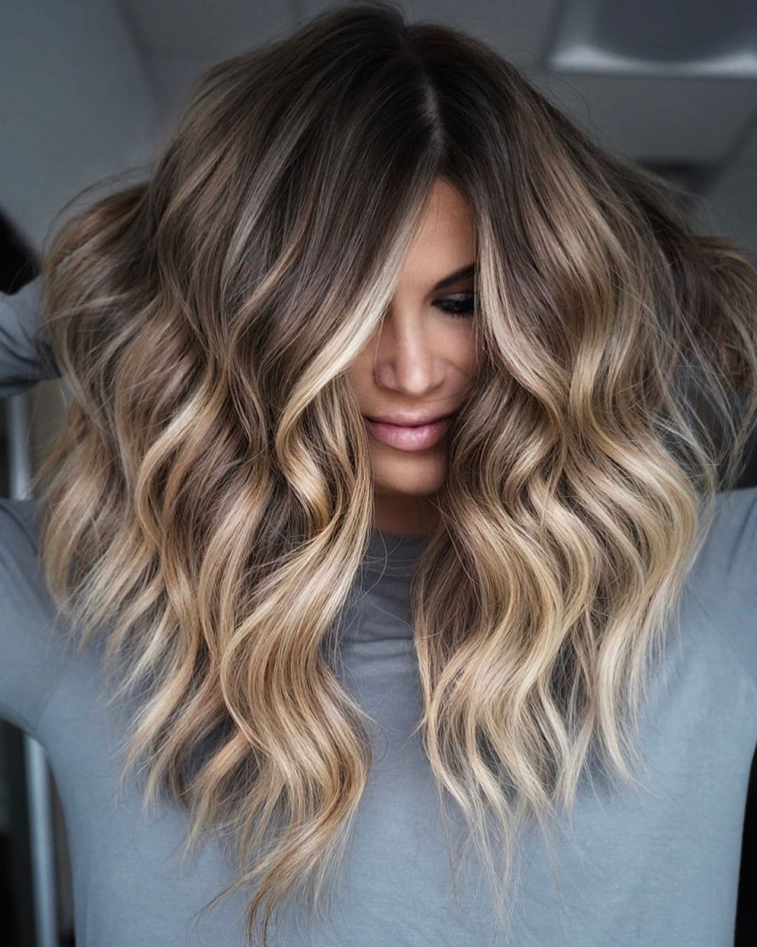 ombre hair blonde brown