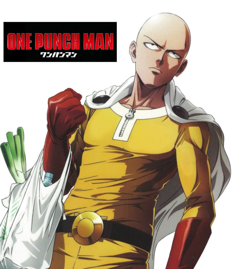 one punch man grocery bag