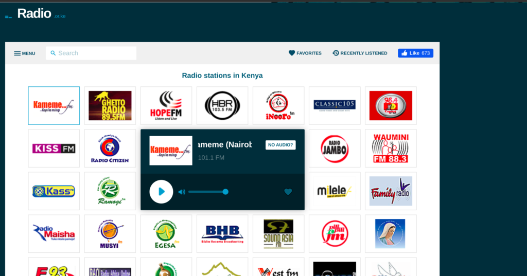 online radio kenya