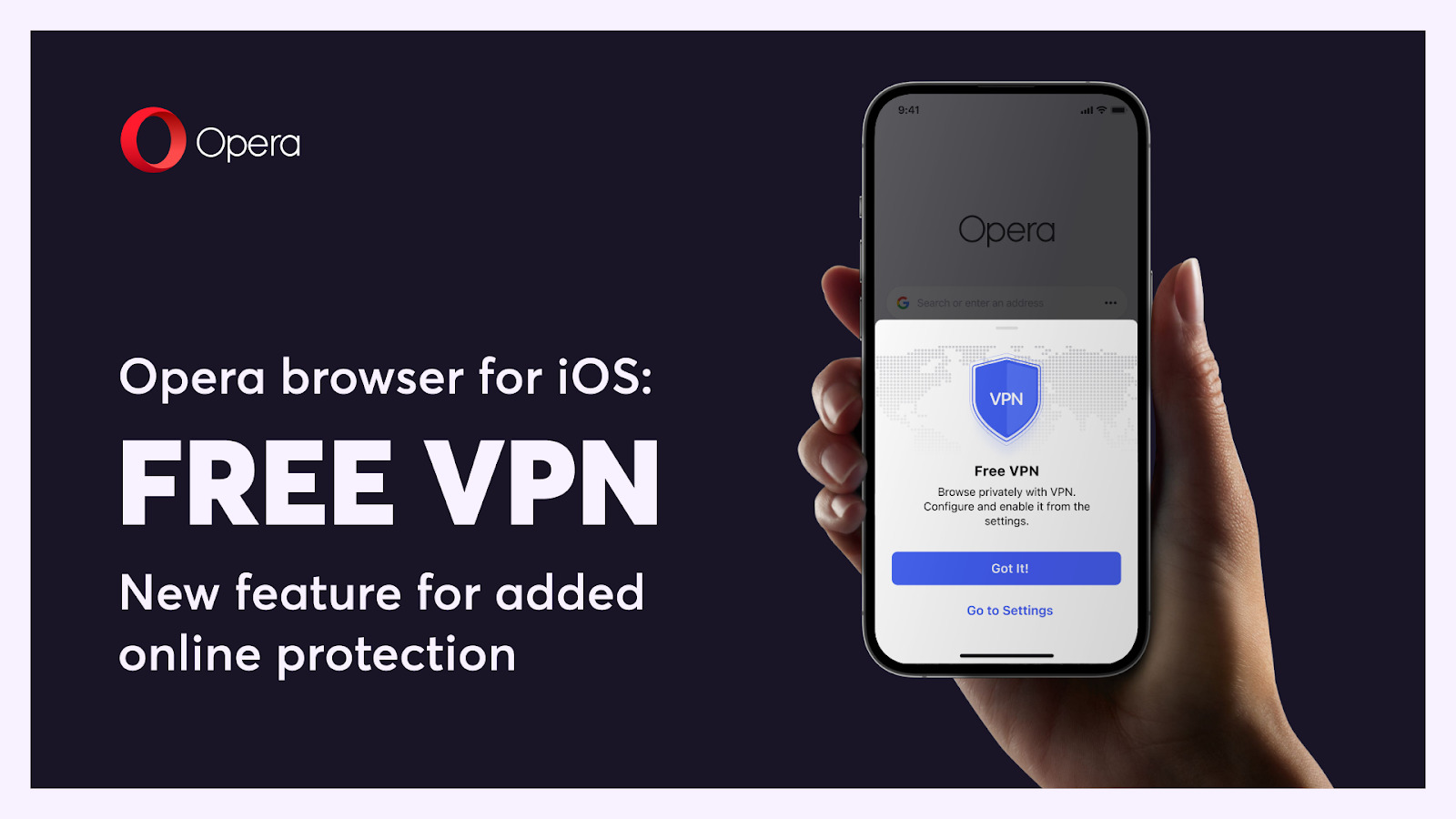 opera ios vpn açma