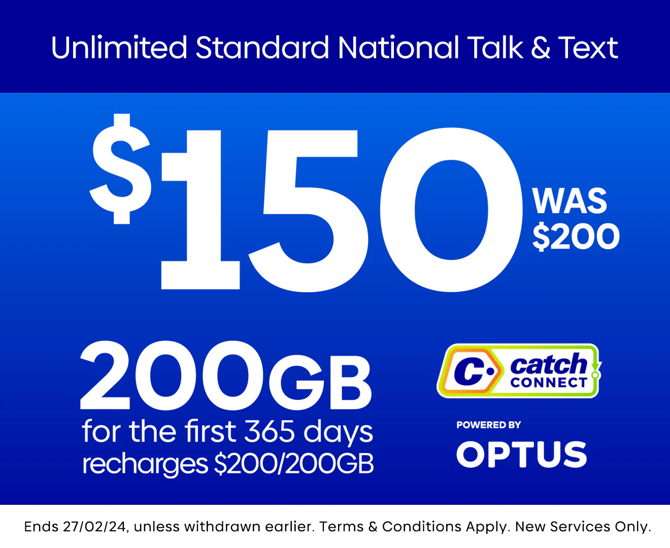 optus 365 day plan $120