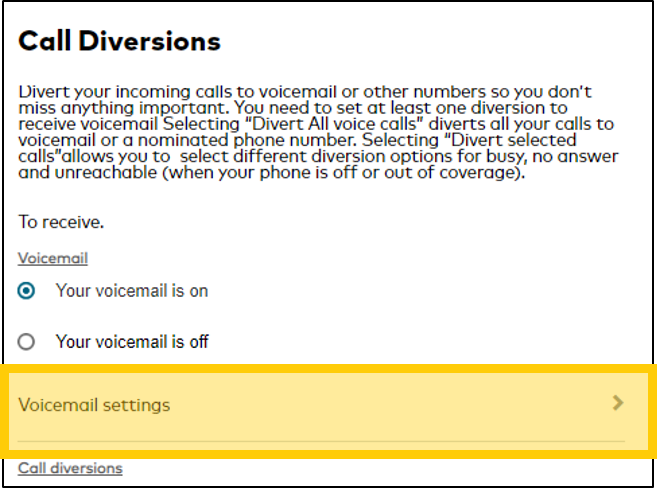 optus voicemail not working