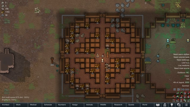 orbital trade beacon rimworld