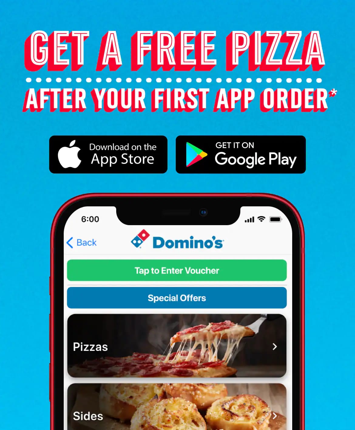 order dominos pizza online