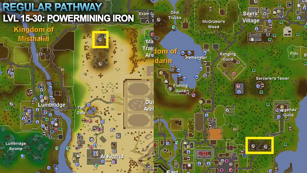 osrs training mining