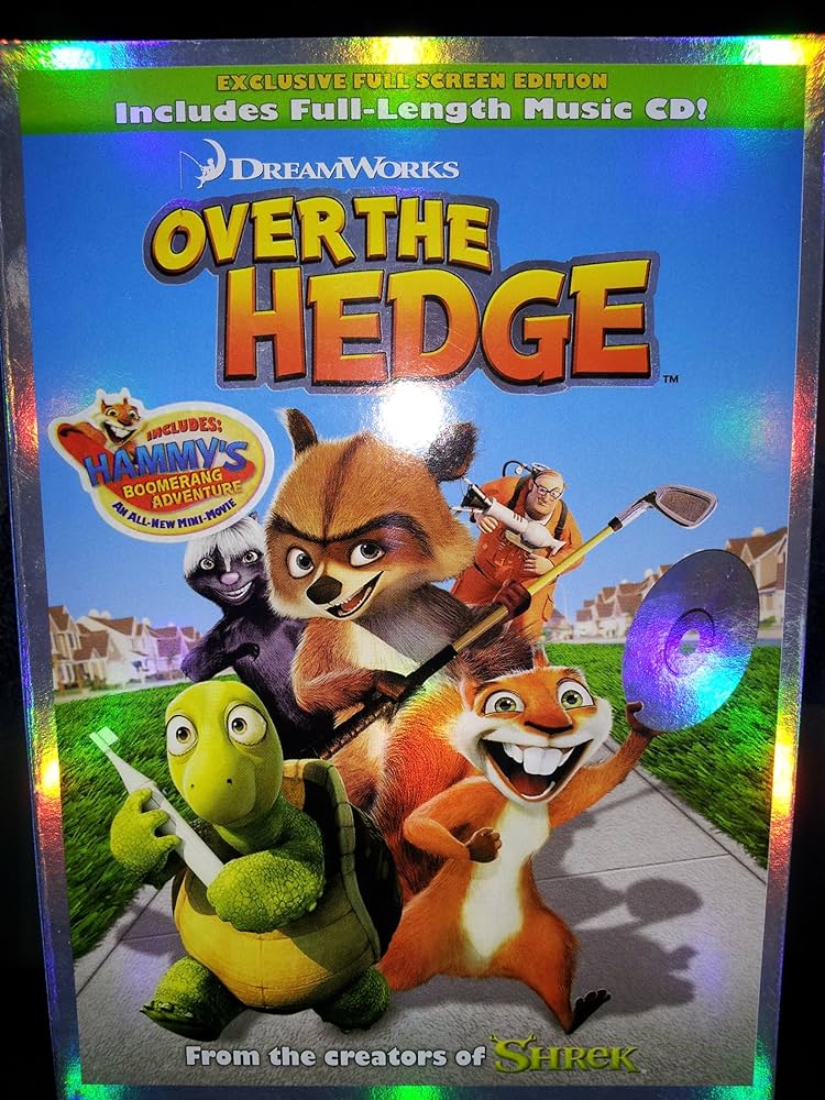 over the hedge full screen dvd