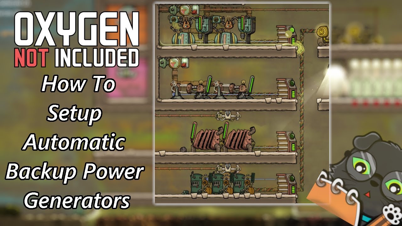 oxygen not included generator