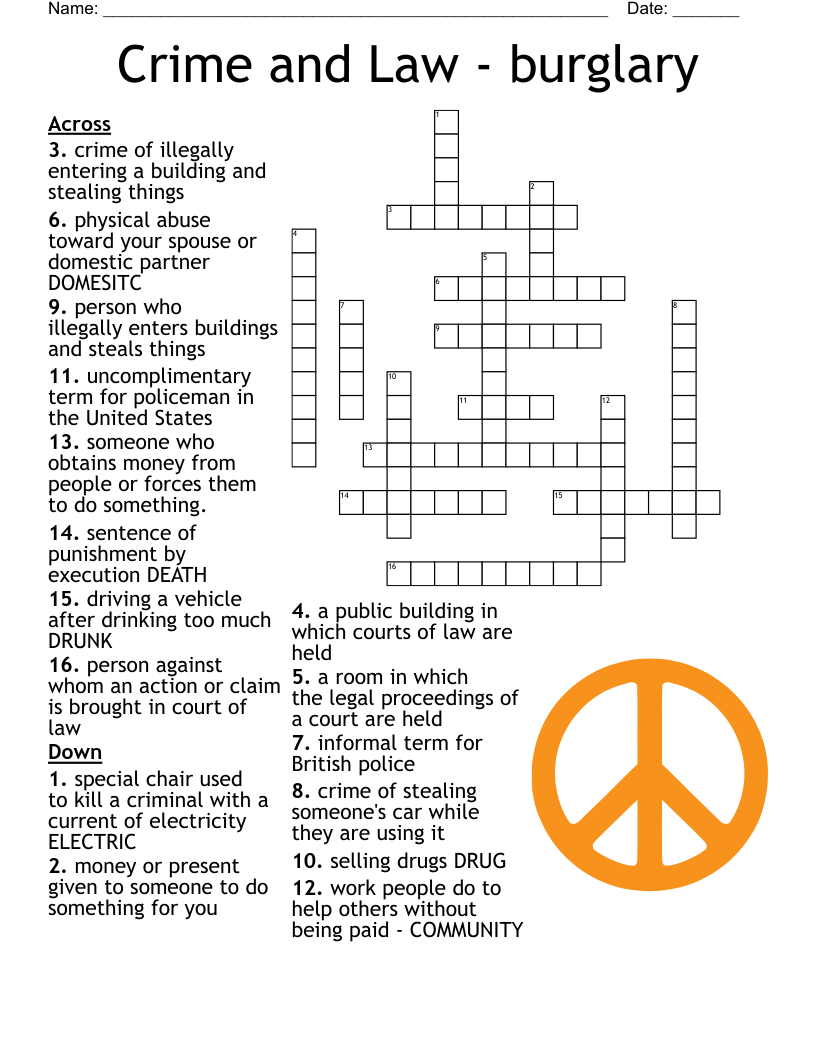 partner in crime crossword clue