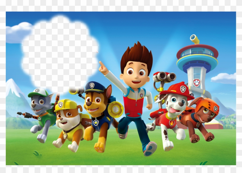 paw patrol framed pictures
