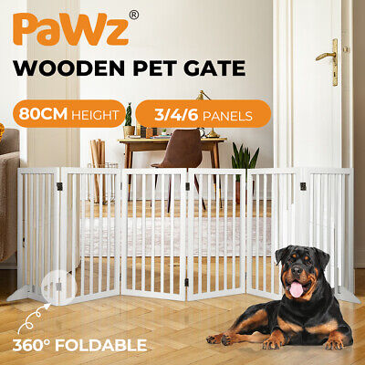 pawz wooden pet gate