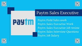 paytm sales executive salary