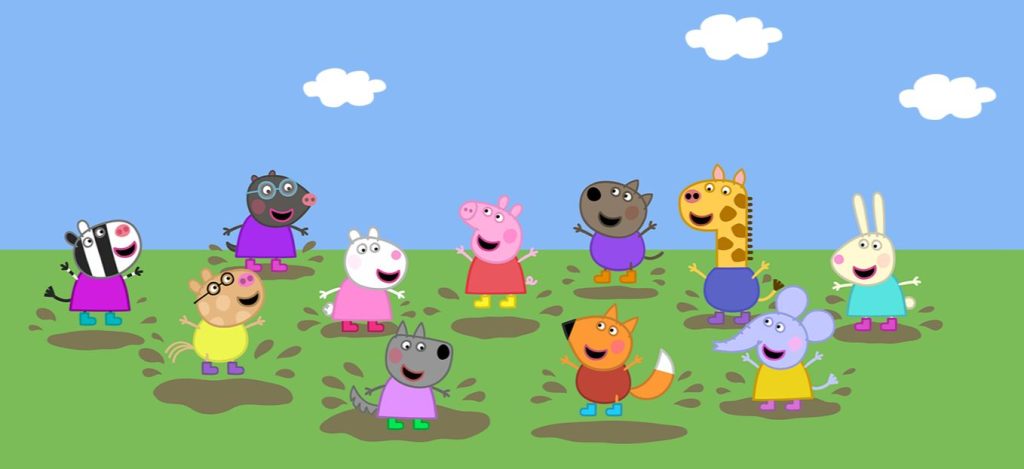 peppa friends names